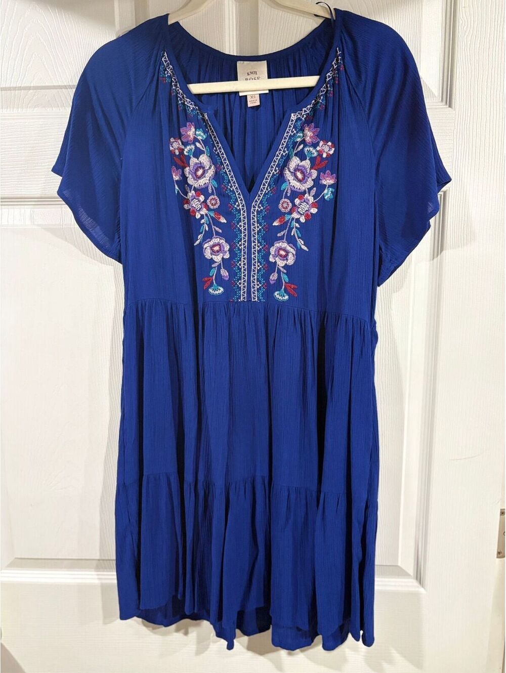 #195 Knox Rose embroidered dress